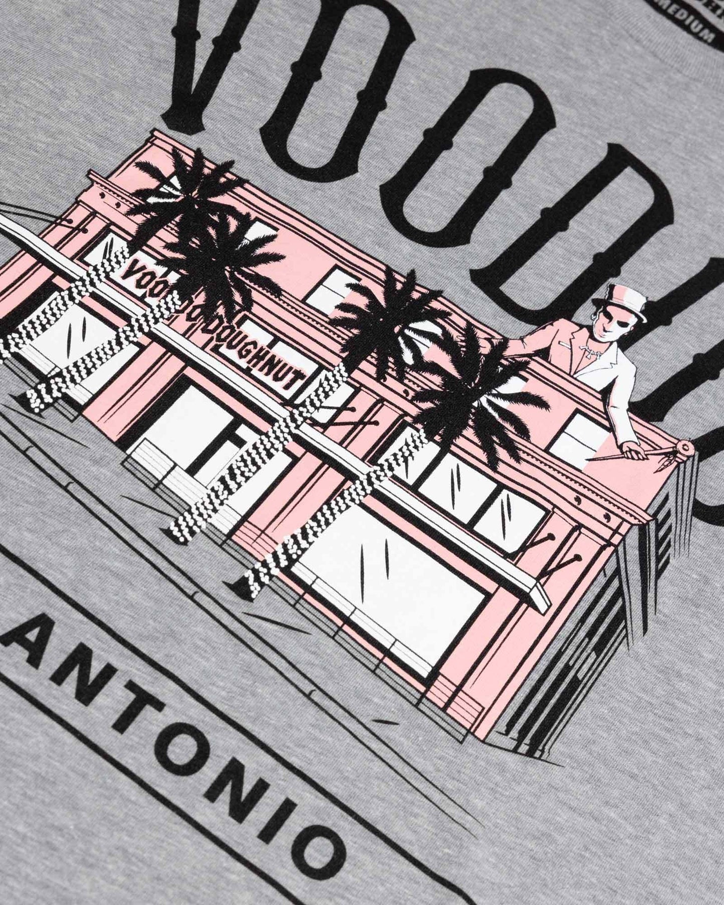 Alamo Building Tee - Grey