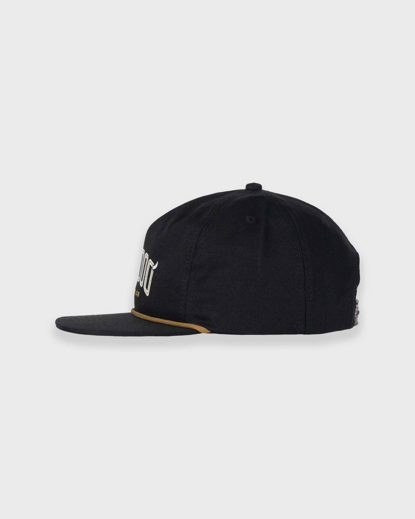 Boulder Rope Cap - Black