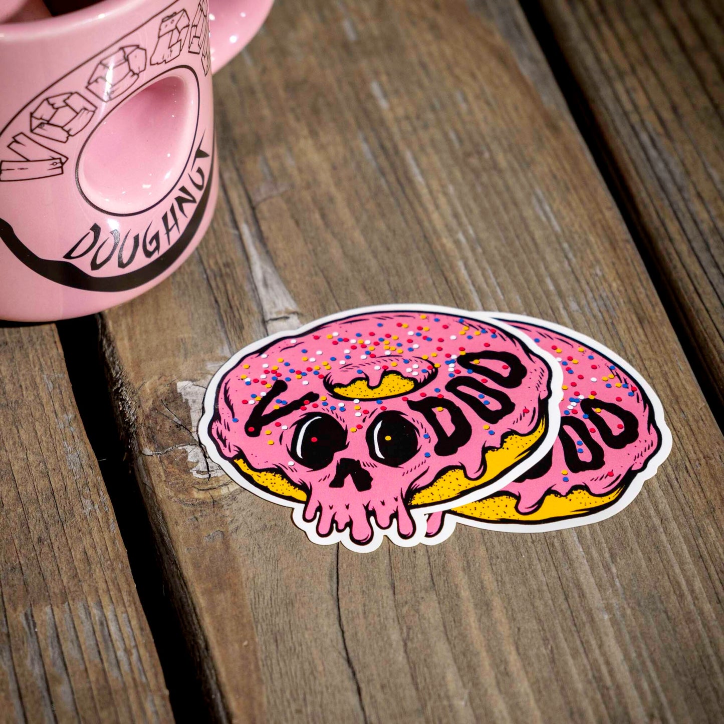Sticker of the Month - April '24 - Frosting Skull Sticker