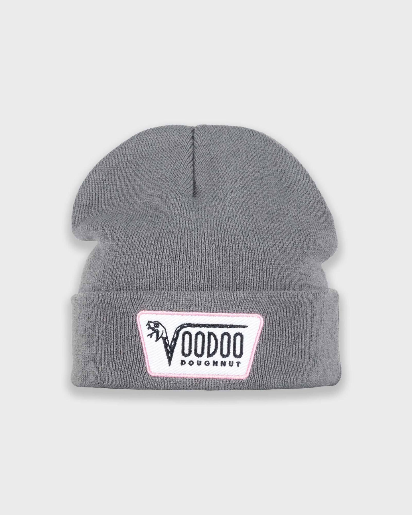 Voodoo Snake Patch Beanie - Grey