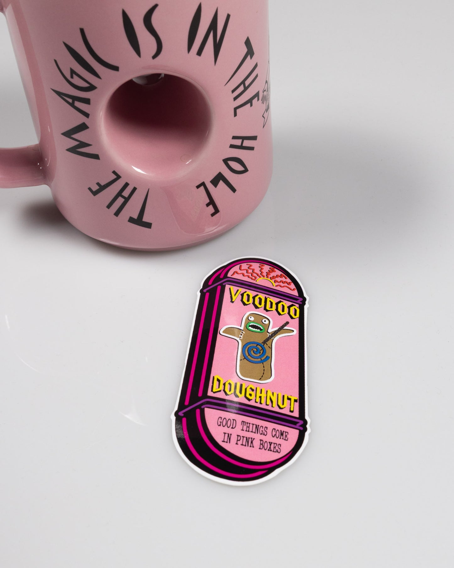 Sticker of the Month - Voodoo Doll Sign Sticker