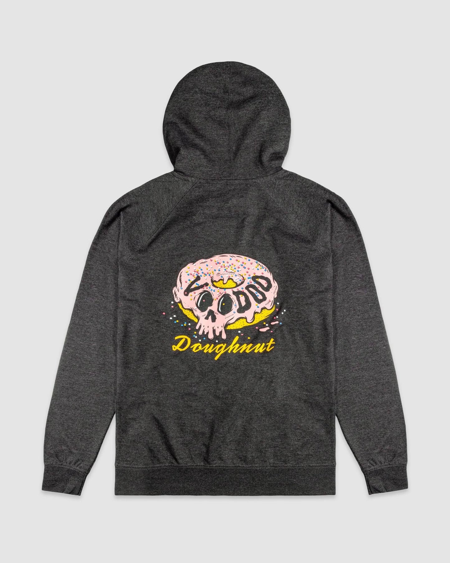 Frosting Skull Lightweight Zip Hoodie