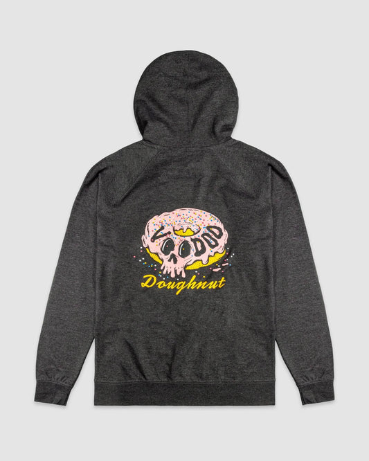 Frosting Skull Lightweight Zip Hoodie