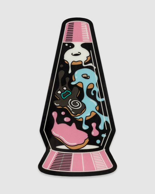 Sticker of the Month - Lava Lamp (Glow in the Dark)