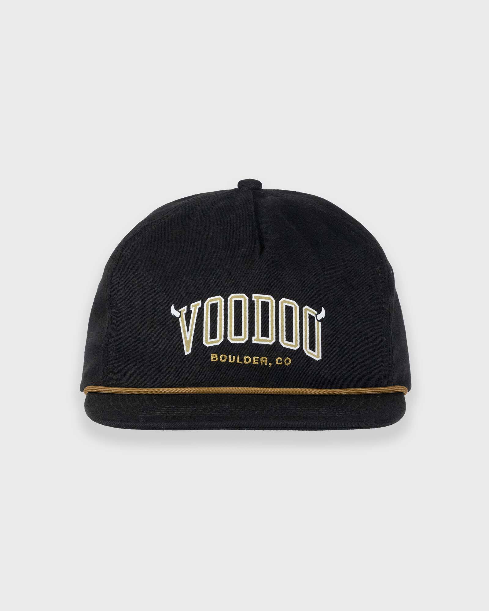 Voodoo Rope Hat Boulder Rope Cap - Black – Voodoo Doughnut