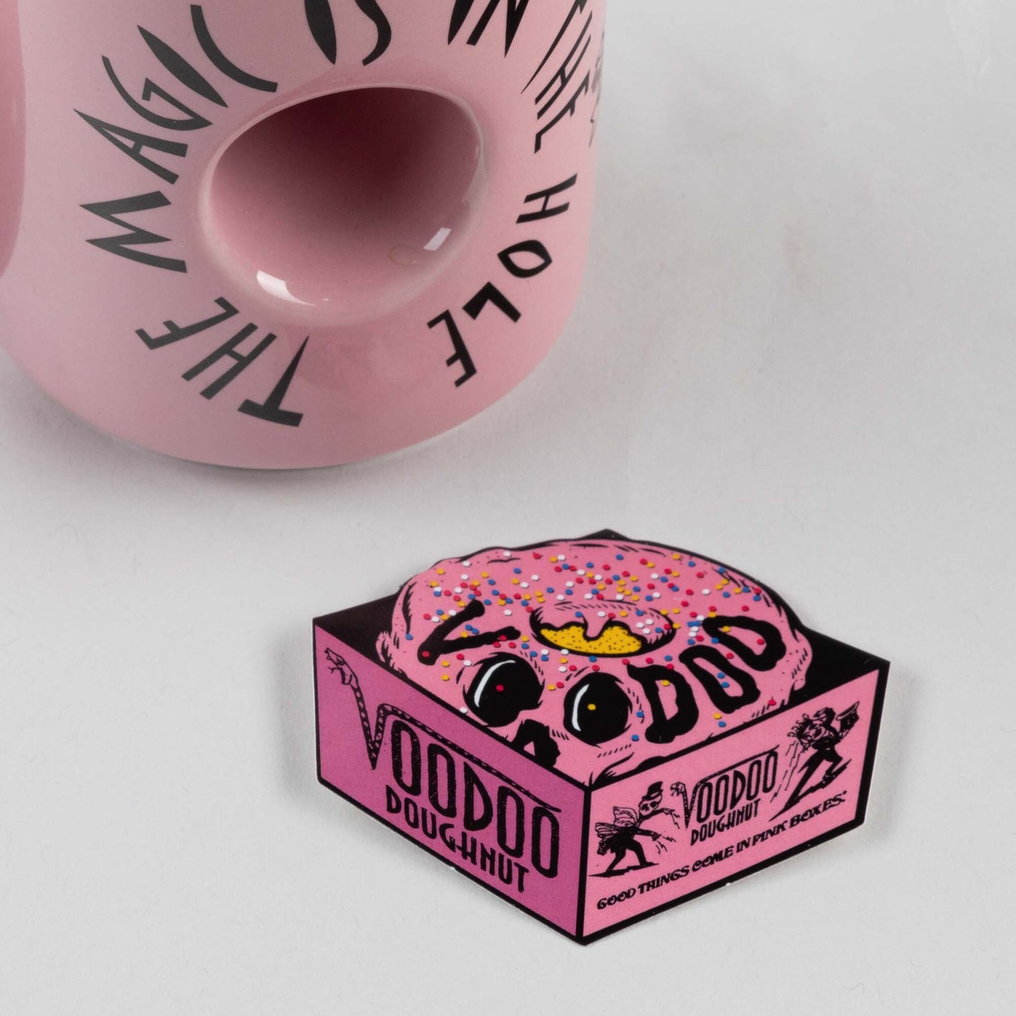 Sticker of the Month - Pink Box